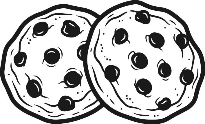 Chocolate Chip Cookies Free SVG File – Baking, cookie clipart