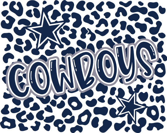 Cowboys sign Free SVG File for Members – football team mascot, tshirt design