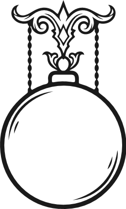 Decorative Hanging Blank Shop Sign Free SVG File – vintage shop signage clipart