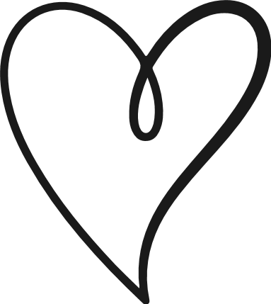 Hand Drawn Heart Free SVG File – doodle heart clipart image