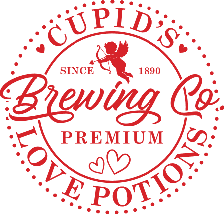 Cupid’s Brewing Co, love potions Free SVG File for Members – Valentine’s day design