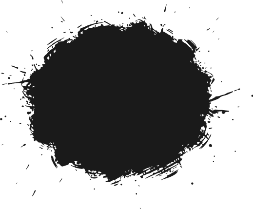 Grunge ink splash silhouette Free SVG File for Members – Paint Splatter clipart