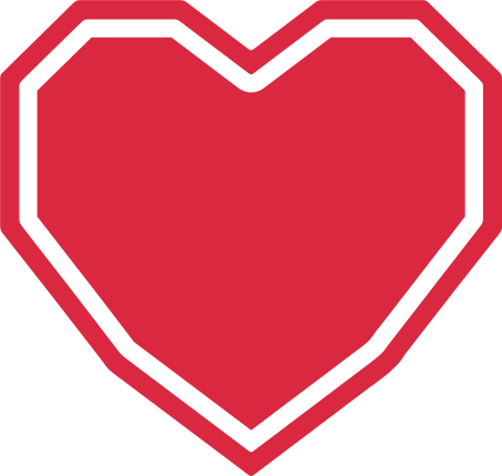 Heart Outline Frame Free SVG File for Members – Layered Heart clipart