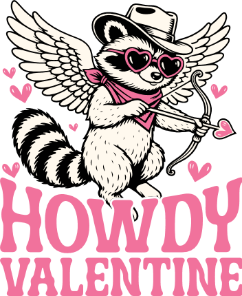 Howdy Valentine Free SVG File for Members – Valentines tshirt design