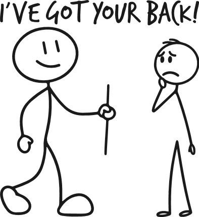 I’ve Got Your Back Free SVG File for Members – Sarcastic quote
