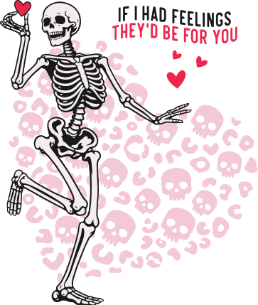 If I Had Feelings, They’d Be For You Free SVG File for Members – sarcastic love quote