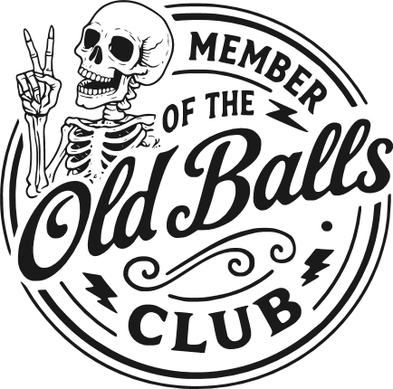 Member of the Old Balls Club Free SVG File for Members – adult humor, tshirt design