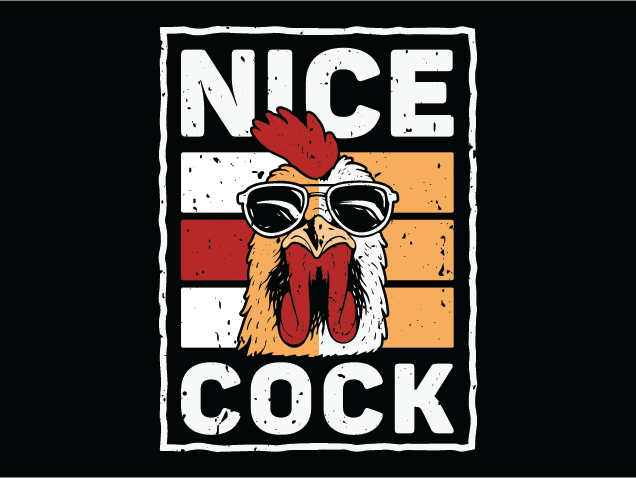 Nice Cock Free SVG File for Members – funny adult humor quote