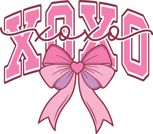 XOXO sign Free SVG File for Members - valentine's day tshirt design
