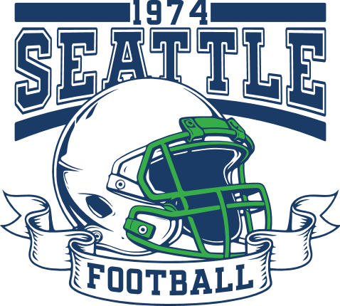 Seattle Football Free SVG File for Members – football fan tshirt design