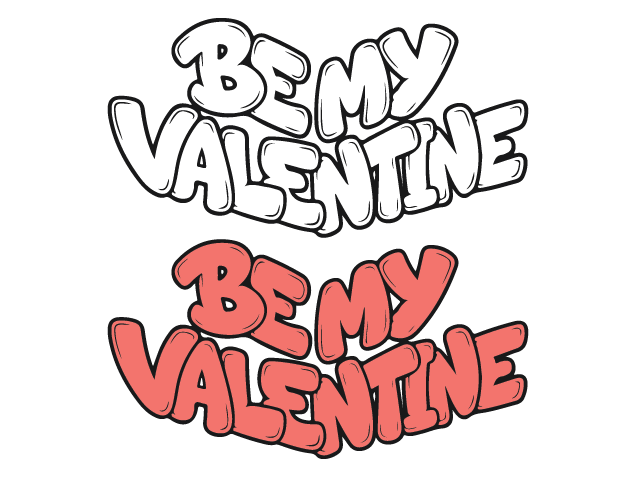 Be My Valentine Free SVG File for Members – valentines day love quote