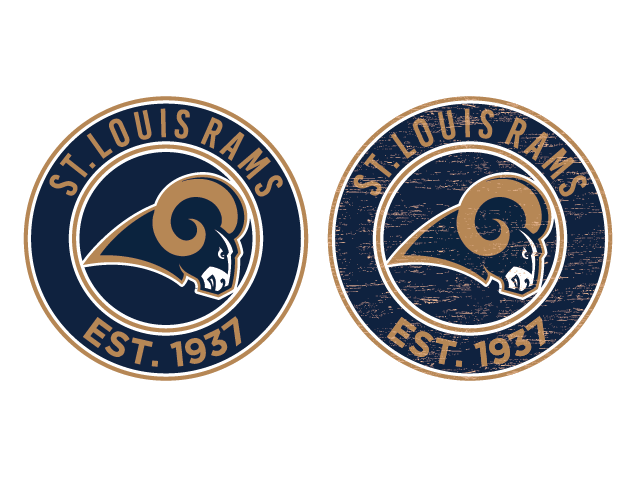 St. Louis Rams EST. 1937 Free SVG File for Members – football mascot tshirt design
