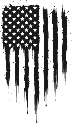 Distressed American Flag Free SVG File – Patriotic, USA Flag clipart