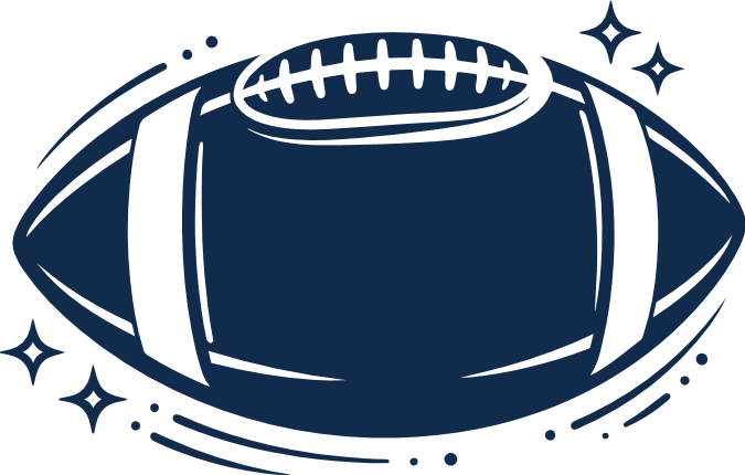 American Football ball Free SVG File for Members – sports, football clipart