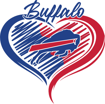 Buffalo sign Free SVG File for Members – football team fan tshirt design