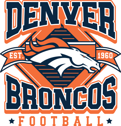 Denver Broncos Football Free SVG File for Members – football tshirt design