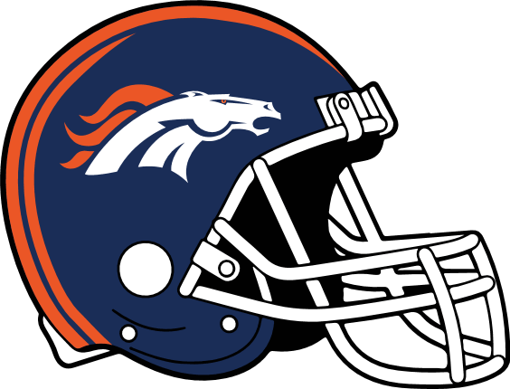 Denver Broncos Logo Helmet Free SVG File for Members – football helmet clipart