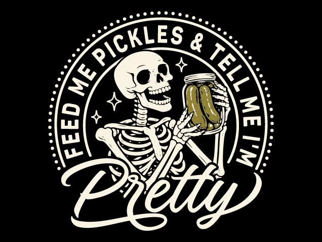 Feed Me Pickles & Tell Me I Am Pretty Free SVG File for Members – Funny Valentine Quote