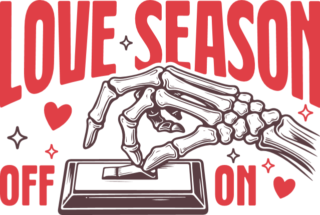 Love Season SVG Design for valentines day - Free SVG File for Members