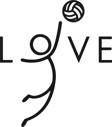 Love Volleyball SVG design for tshirt - Free SVG File for Members