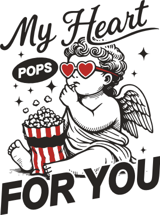 My Heart Pops for You Free SVG File for Members – Cute Valentine’s quote