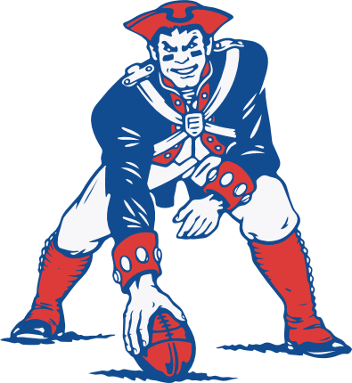 New England Patriots player in action Free SVG File for Members – football player clipart