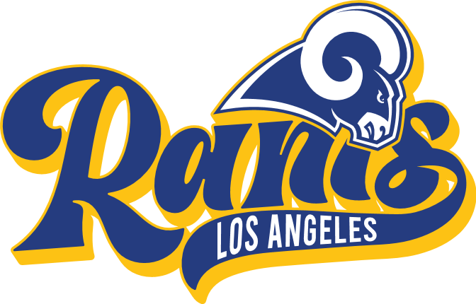 Rams Los Angeles Free SVG File for Members – football mascot tshirt design