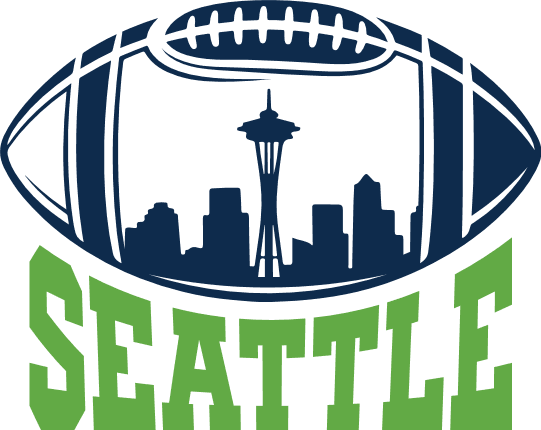 Seattle City Football sign Free SVG File for Members – Sports tshirt design