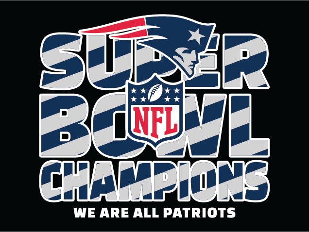 Super Bowl Champions, We are all patriots Free SVG File for Members – football quote