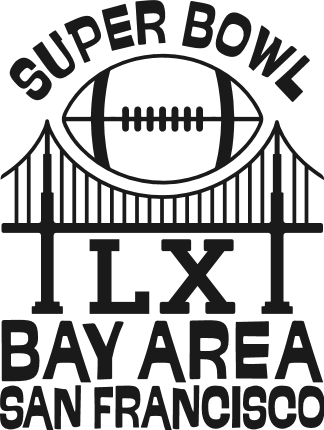 Super Bowl LX Bay Area San Francisco Free SVG File for Members – football tshirt design