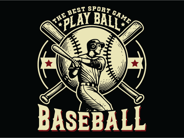 The Best Sport Game, Play Ball Baseball Free SVG File for Members – tshirt design