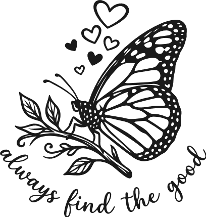 Always Find The Good Free SVG File for Members – Positive Quote