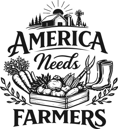 America Needs Farmers SVG design for gardening tshirt - Free SVG File for Members