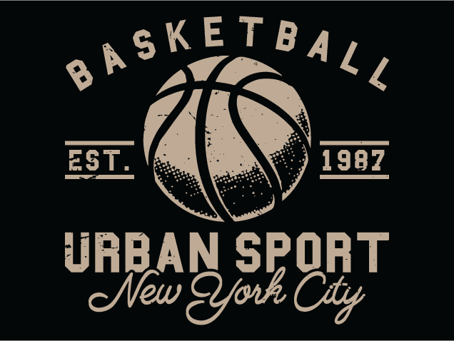 Basketball Urban Sport, New York City Free SVG File for Members – personalized tshirt design