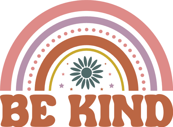 Be Kind Free SVG File for Members – positive quote, tshirt design