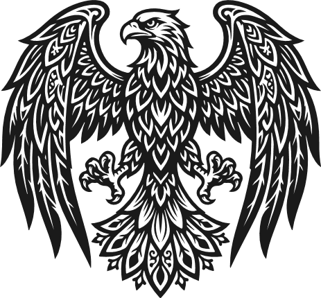 Detailed Eagle with spread wings Free SVG File for Members – Bald Eagle clipart