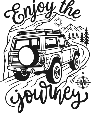 Enjoy the Journey Free SVG File for Members – vacay tshirt design
