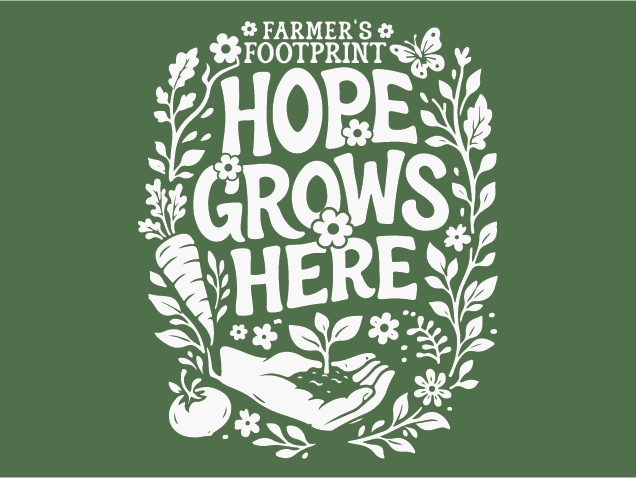 Farmers Footprint, Hope Grows Here Free SVG File for Members – Farming Quote