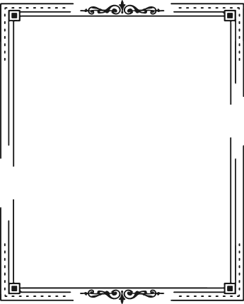 Vintage decorative border frame Free SVG File for Members – Frame clipart