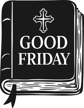 Good Friday book Free SVG File for Members – Christians design
