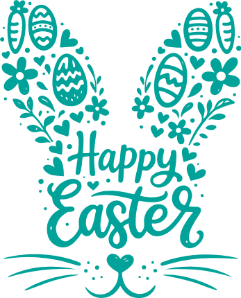 Happy Easter Free SVG File for Members – Easter tshirt design