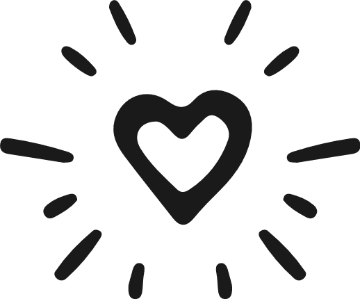 Hand Drawn Doodle Heart Free SVG File – Heart Clipart image