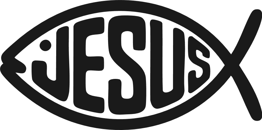 Jesus Fish Symbol Free SVG File for Members – Christian tshirt design