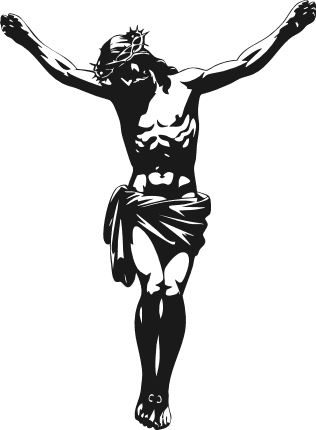 Jesus with Crown of Thorns Free SVG File for Members – Christian clipart image