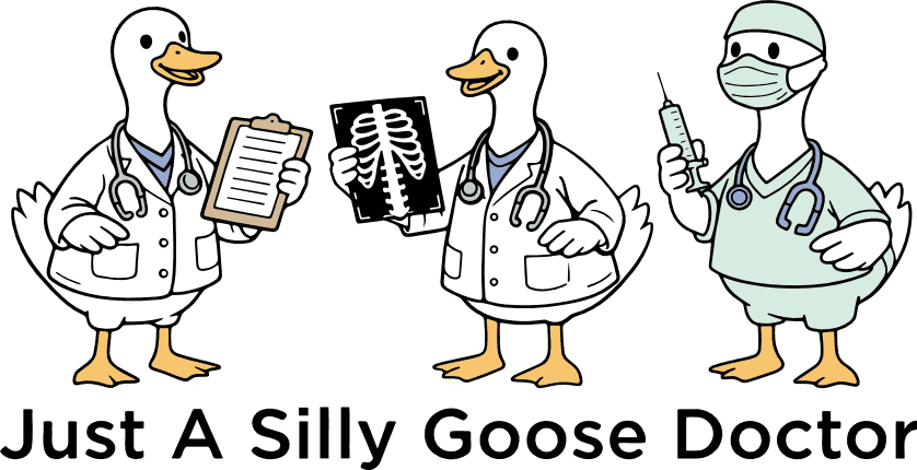 Just A Silly Goose Doctor Free SVG File for Members – Funny quote