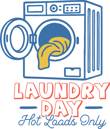 Laundry Day, Hot Loads Only Free SVG File for Members – funny laundry quote