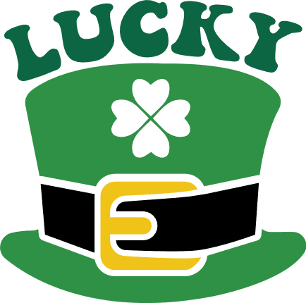 Lucky, Leprechaun Hat Free SVG File for Members – St Patrick’s Day tshirt design