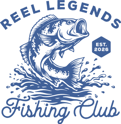 Reel Legends Fishing Club Free SVG File for Members – Fishing tshirt design