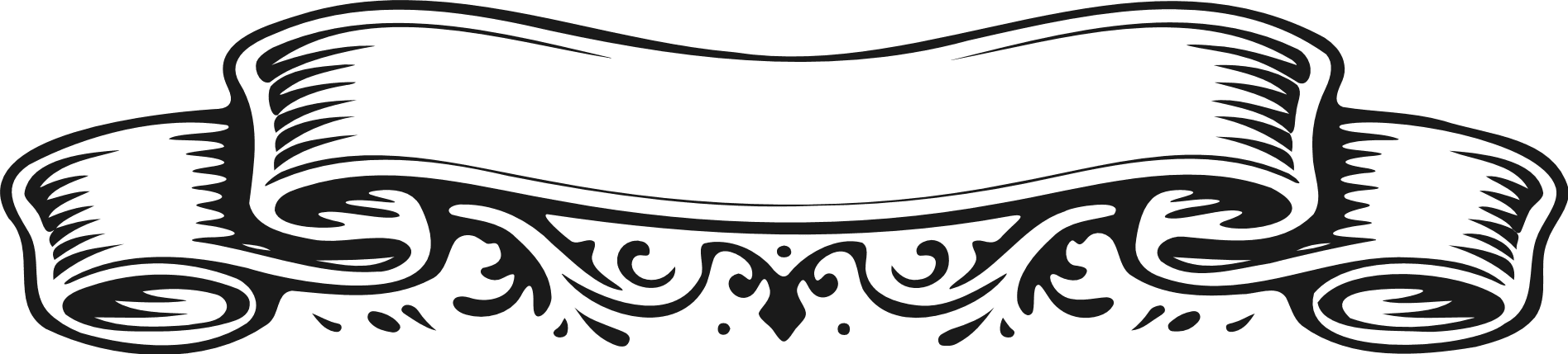 Elegant Ribbon Free SVG File – Ribbon Clipart image