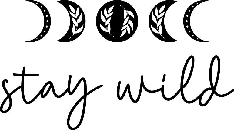 Stay Wild, moon Free SVG File – inspirational adventure quote